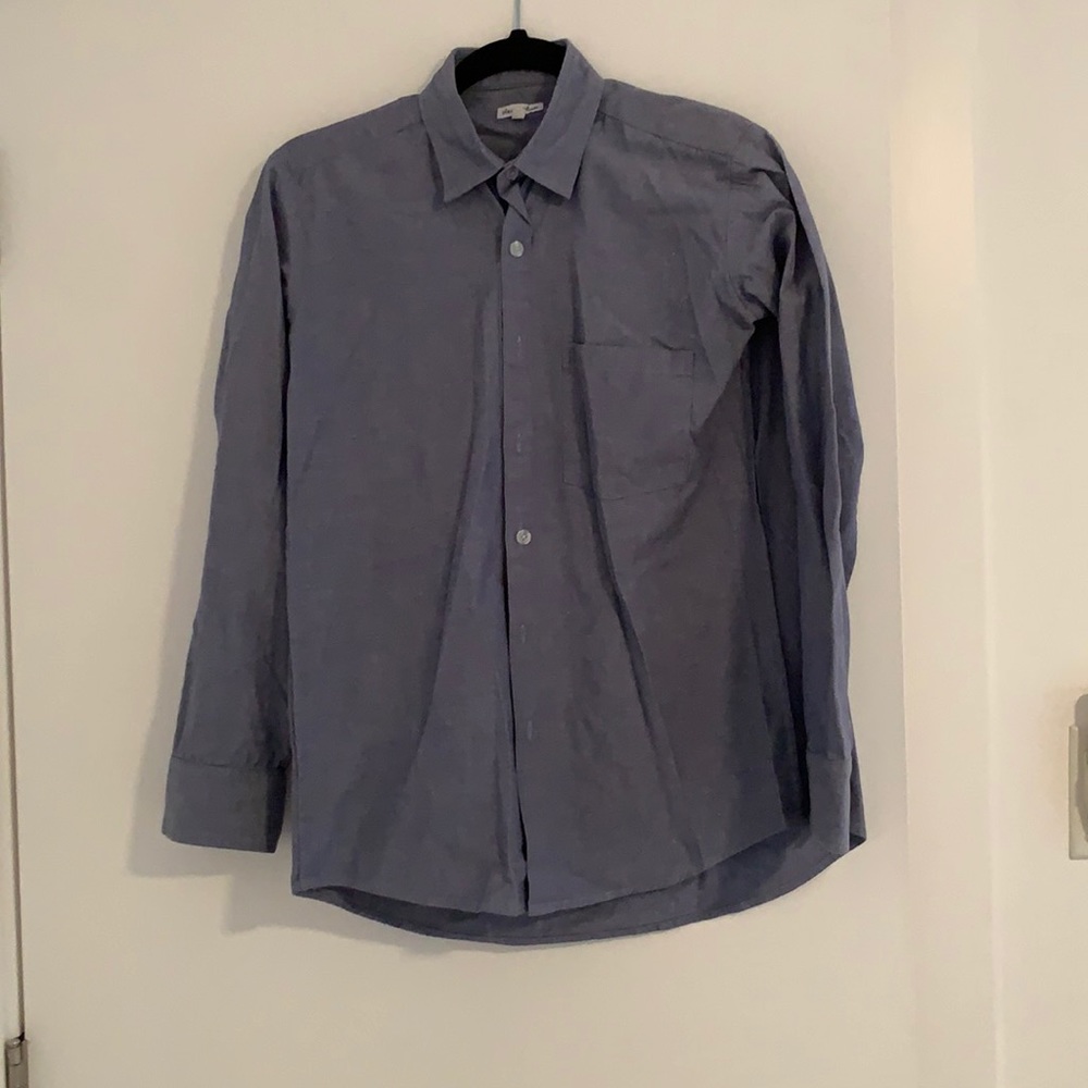 Steven Alan Blue Chambray Button Down Shirt